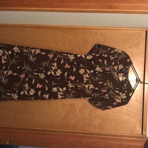 Gabriella Brown floral  dress